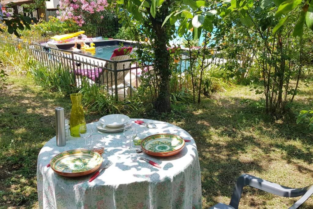 Appart Independant, 1 Lit Deux Personnes Et 1 Appoint Piscine Jardin Direct Gare Aeroport Et Jardin Toulouse Eksteriør bilde