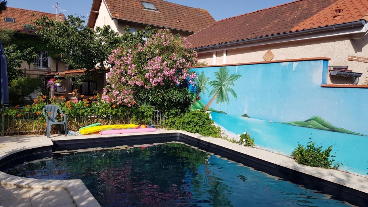 Appart Independant, 1 Lit Deux Personnes Et 1 Appoint Piscine Jardin Direct Gare Aeroport Et Jardin Toulouse Eksteriør bilde